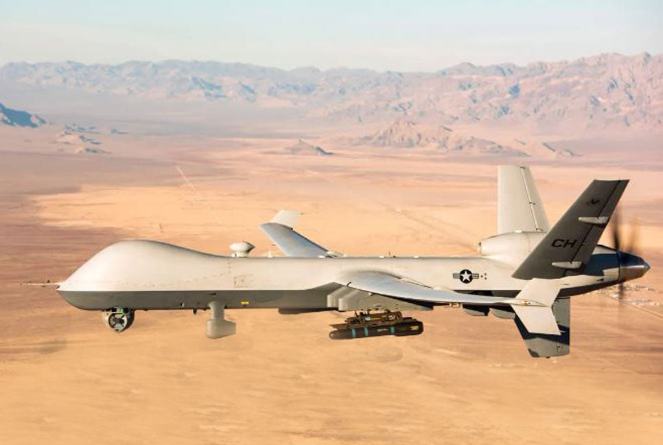 মার্কিন রিপার ড্রোন ভূপাতিতের দাবি ইরাকি যোদ্ধাদের