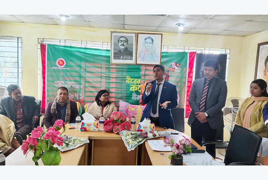 সুনামগঞ্জে বীরের কণ্ঠে বীরত্ব গাঁথা উদ্বোধন