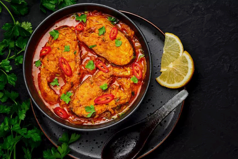 আমড়া দিয়ে রুই মাছের মজাদার রেসিপি