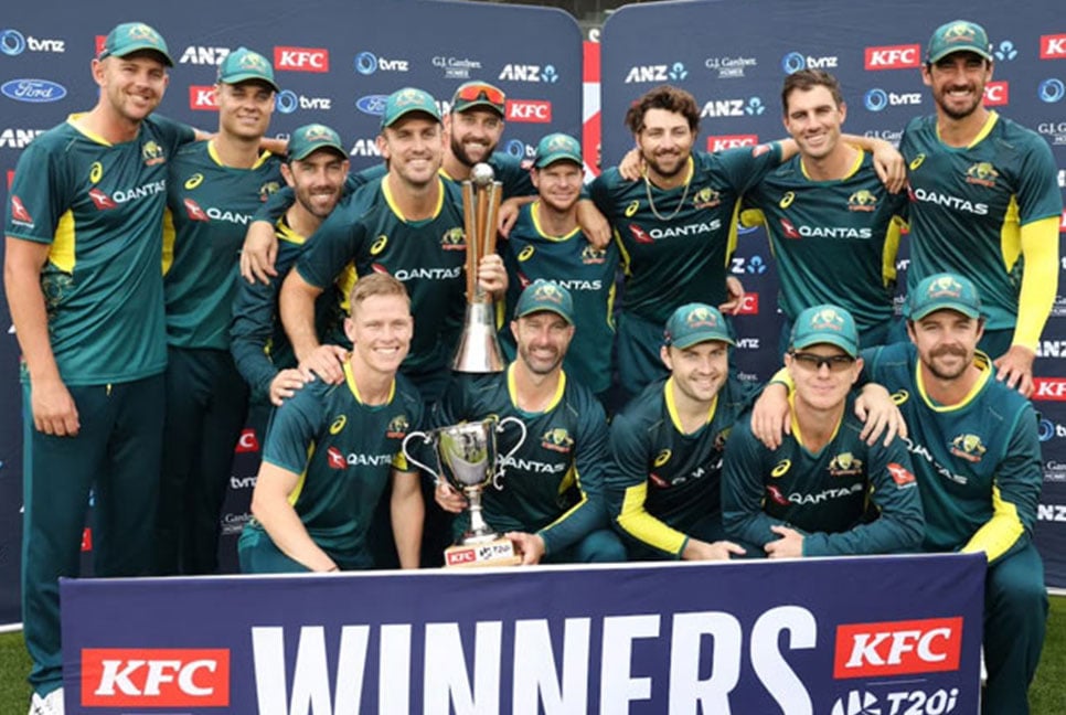 নিউজিল্যান্ডকে হোয়াইটওয়াশ করল অস্ট্রেলিয়া