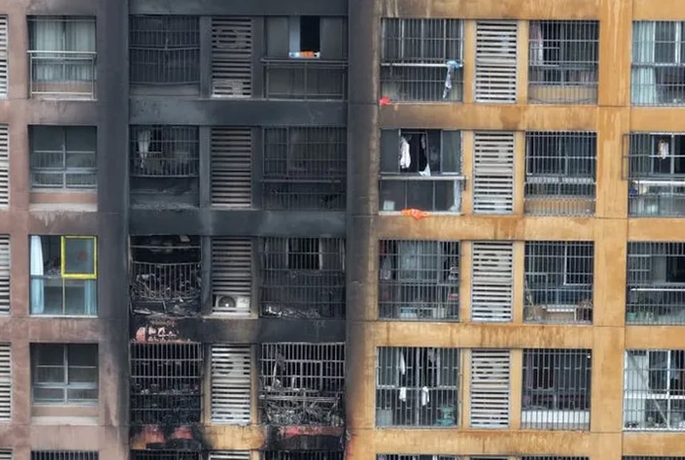 চীনের একটি ভবনে অগ্নিকাণ্ডে নিহত ১৫, আহত ৪০