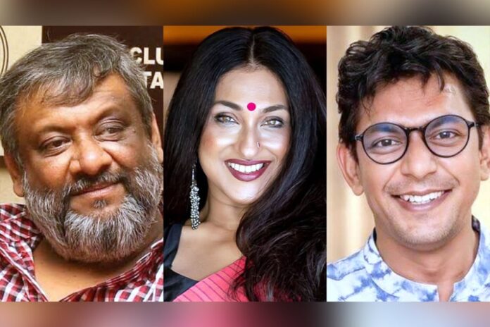 ঋতুপর্ণা-কৌশিক-চঞ্চল এবার ‘ত্রিধারা’য় একসাথে