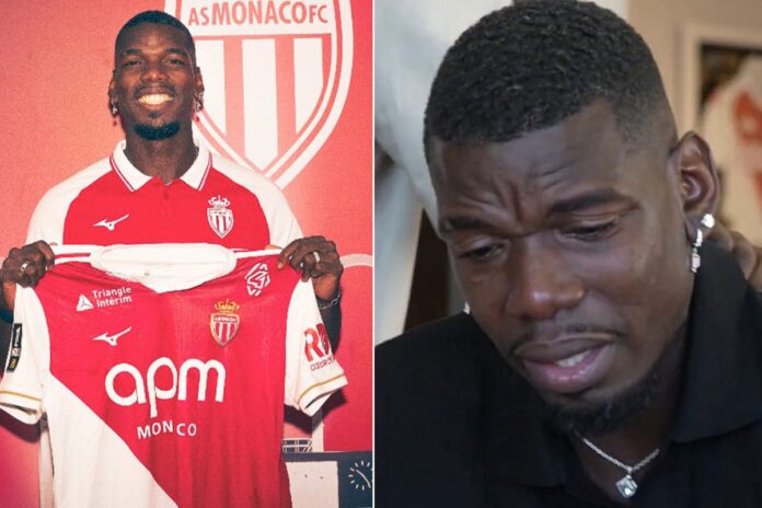 মোনাকোর সঙ্গে চুক্তির সময় কান্নায় ভেঙে পড়লেন পগবা