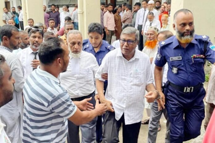 চাঁদপুর জেলা আওয়ামী লীগের সভাপতি নাছির ২ দিনের রিমান্ডে