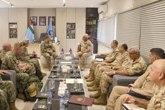 জর্ডান ও যুক্তরাষ্ট্রের সামরিক বৈঠক