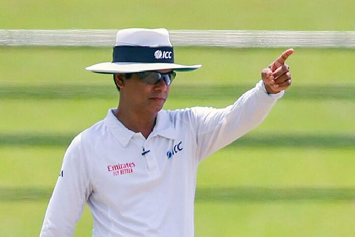 ভারতের পরের দুই টেস্টে আম্পায়ার শরফুদ্দৌলা সৈকত