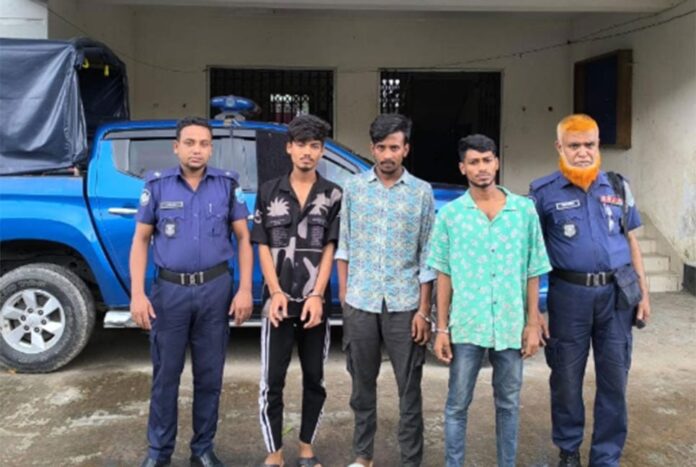 নারায়ণগঞ্জে ৩ গরু চোর গ্রেফতার