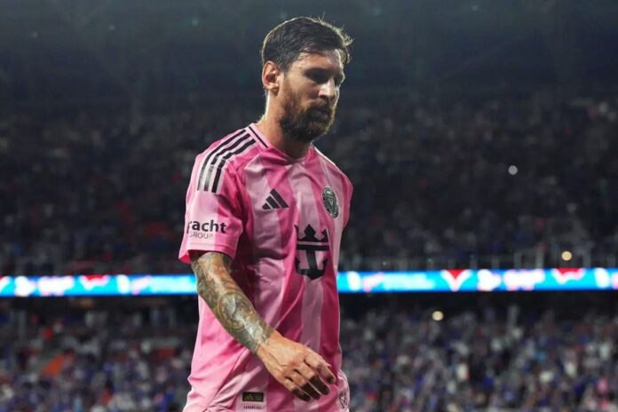 পাঁচ ম্যাচ পর গোলহীন মেসি, মায়ামির বড় হার