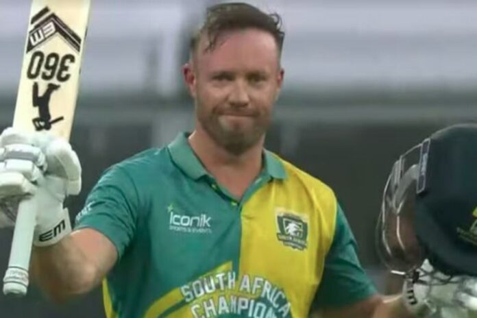 ৪১ বলে ডি ভিলিয়ার্সের সেঞ্চুরি