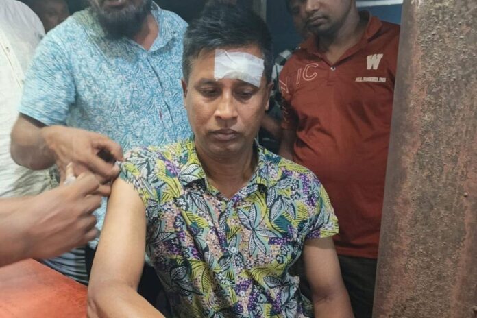 থানায় ঢুকে এএসআইকে ছুরিকাঘাত, রাইফেল ছিনিয়ে নেওয়ার চেষ্টা