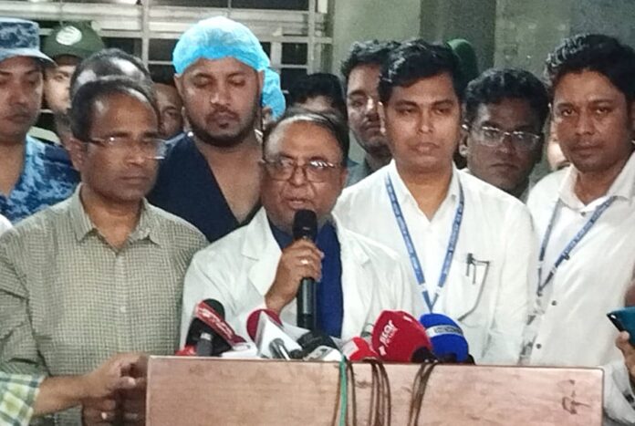 বার্ন ইনস্টিটিউটে এখনো সংকটাপন্ন ৫ জন