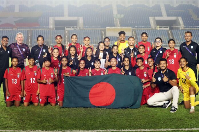 নারী এশিয়ান কাপে ‘বি’ গ্রুপে বাংলাদেশ