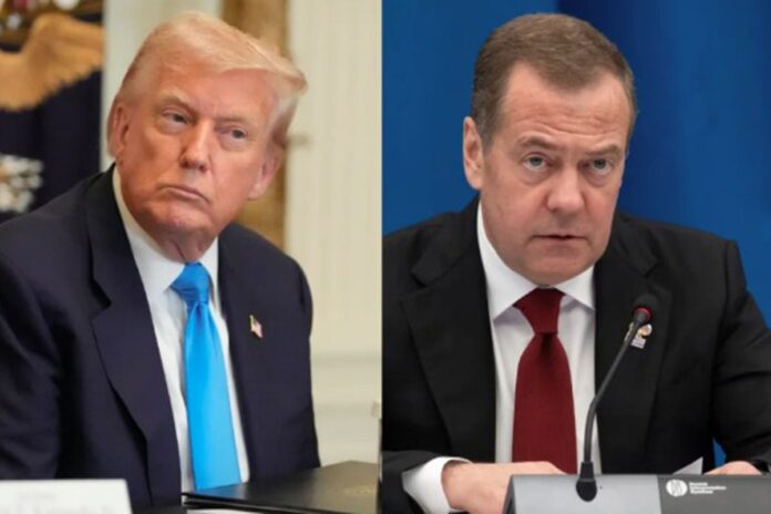 ‘উসকানির’ প্রতিক্রিয়ায় রাশিয়ার কাছাকাছি দুটি পারমাণবিক সাবমেরিন পাঠানোর নির্দেশ দিলেন ট্রাম্প