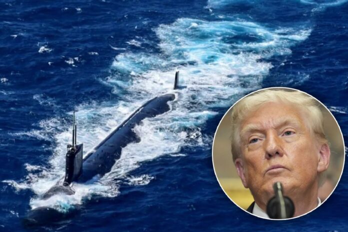 রাশিয়ার কাছে পারমাণবিক সাবমেরিন মোতায়েন করে যে হুঁশিয়ারি দিলেন ট্রাম্প