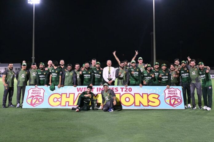 ওয়েস্ট ইন্ডিজকে হারিয়ে পাকিস্তানের সিরিজ জয়