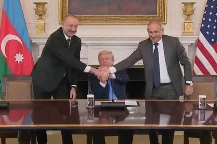 হোয়াইট হাউসে আর্মেনিয়া-আজারবাইজানের শান্তি চুক্তি