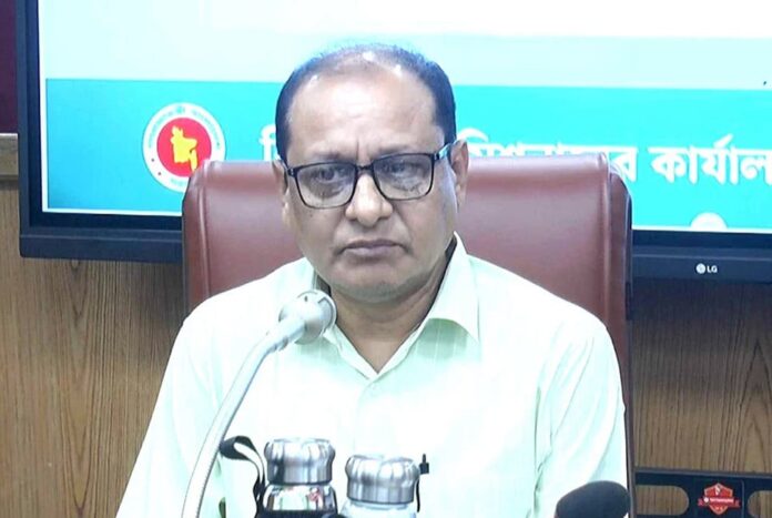 সব ধরনের বিভেদ ভুলে ঐক্যবদ্ধ থাকতে হবে : গণশিক্ষা উপদেষ্টা