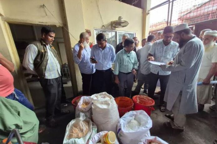 অস্বাস্থ্যকর পরিবেশে খাদ্য উৎপাদন, ঢাকা বেকারিকে জরিমানা