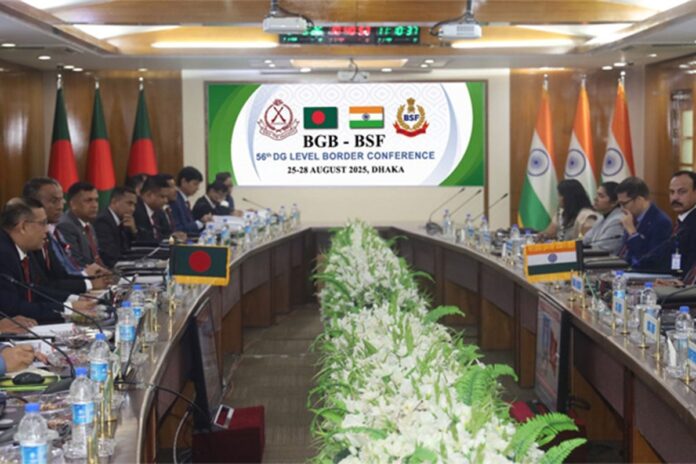 বিজিবি-বিএসএফ মহাপরিচালক পর্যায়ের সীমান্ত সম্মেলন শুরু