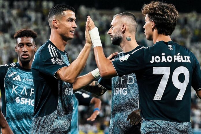 1756526217-8785a7cdb14227a83d01ce0279892775 আল নাসরের জয়ের ম্যাচে নতুন উচ্চতায় রোনালদো