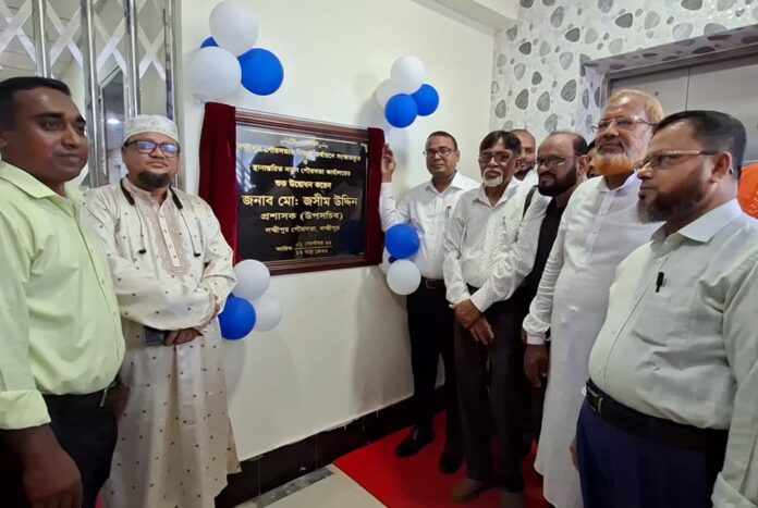 নিজস্ব ভবনে ফিরলো লক্ষ্মীপুর পৌরসভা