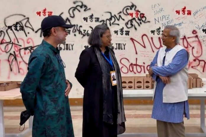 দ্বিতীয়বার আগা খান আর্কিটেকচার অ্যাওয়ার্ড পাওয়ায় মেরিনা তাবাসসুমকে প্রধান উপদেষ্টার অভিনন্দন