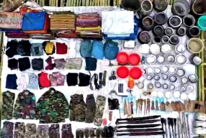 রুমায় কেএনএ’র ঘাঁটিতে সেনা অভিযান, প্রশিক্ষণ সরঞ্জাম উদ্ধার