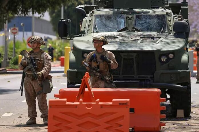 ক্যালিফোর্নিয়ায় ট্রাম্পের সেনা মোতায়েন বেআইনি ঘোষণা