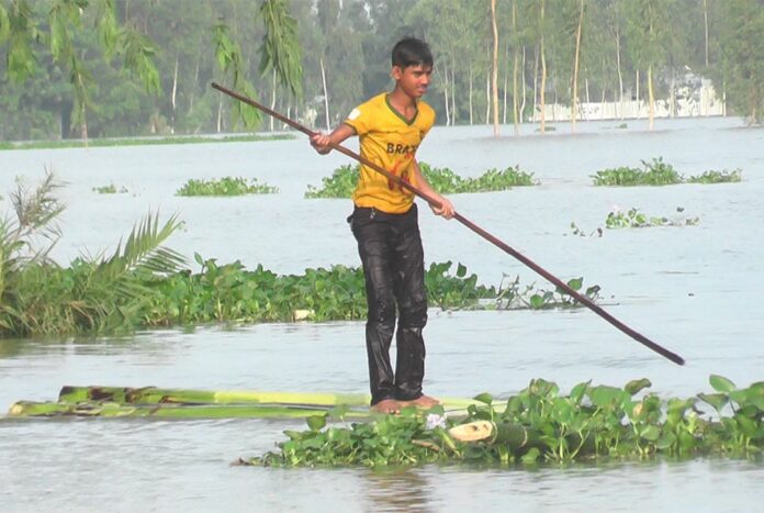 কুড়িগ্রামে বাড়ছে নদীর পানি