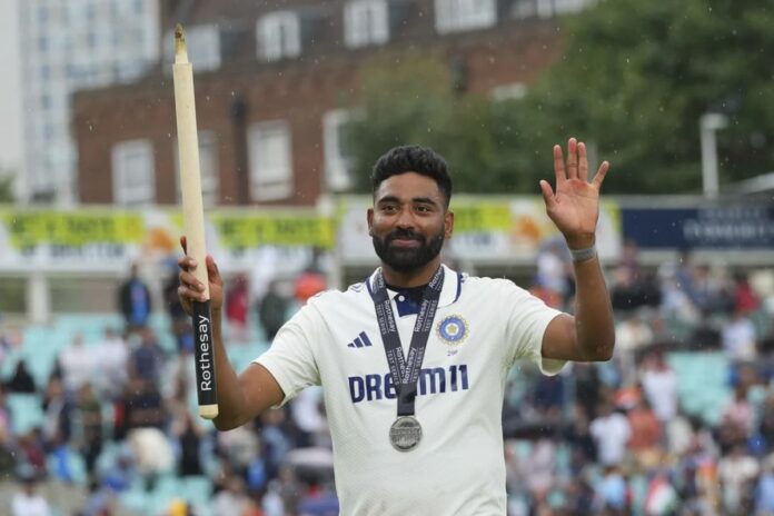 এক ম্যাচের পারফরম্যান্সেই আইসিসির মাসসেরা সিরাজ