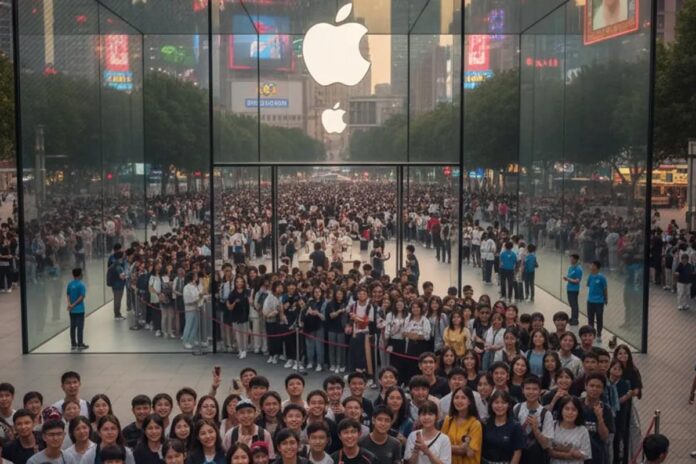 চীনে আইফোন ১৭ উন্মাদনা, দাম নিয়ে কেউ ভাবছে না