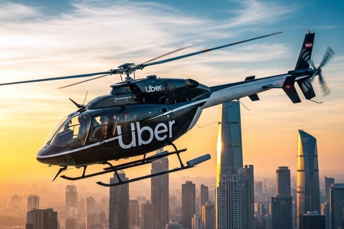 এবার উবার অ্যাপে ডাকা যাবে হেলিকপ্টার