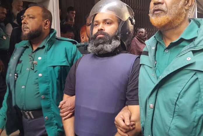 ব্যবসায়ী হত্যা মামলায় গ্রেফতার দেখানো হলো সোলায়মান সেলিমকে