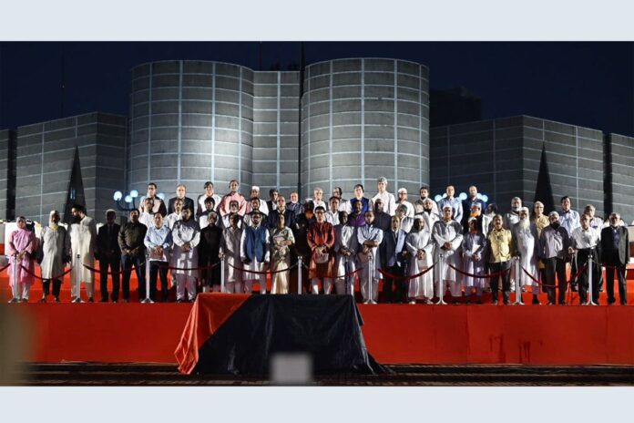 1760705658-b1f78be6979fe7c8ef4b3f3e4f86031a জুলাই সনদ স্বাক্ষর অনুষ্ঠানে অংশ নেয় ২৫ দল