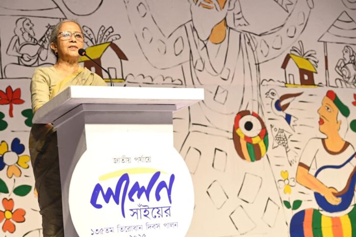 লালনের গানের মানবতার বাণী আজও সমানভাবে প্রাসঙ্গিক : ফরিদা আখতার