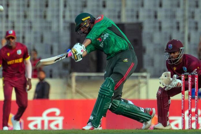 রিশাদের ব্যাটে ঝড়, বাংলাদেশের সংগ্রহ ২১৩