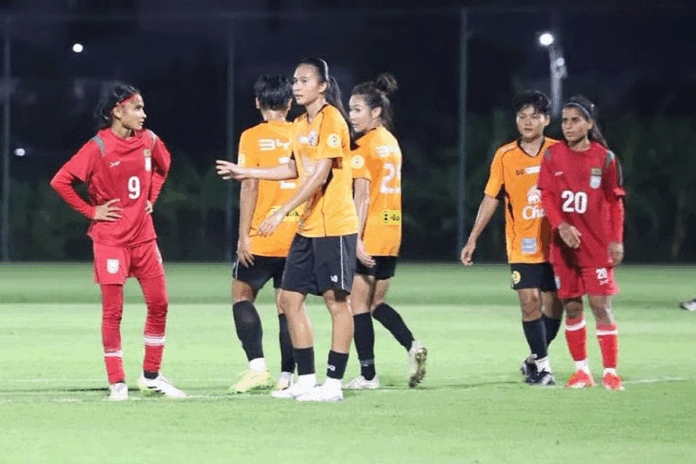 থাইল্যান্ডের কাছে ৩ গোলে হারল বাংলাদেশ