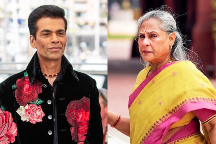 জয়া আন্টি খুব নরম মনের মানুষ: করণ জোহর