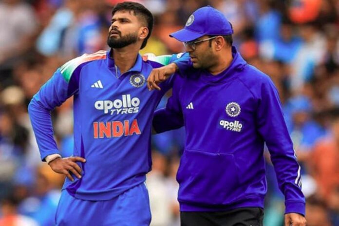 চোটের কারণে তিন সপ্তাহের জন্য মাঠের বাইরে শ্রেয়াস