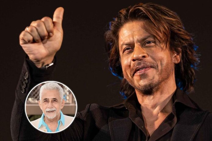শাহরুখকে ‘একঘেয়ে অভিনেতা’ বললেন নাসিরুদ্দিন