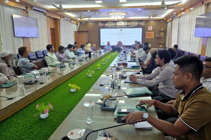 কুড়িগ্রামে জলবায়ু পরিবর্তন বিষয়ক কর্মশালা