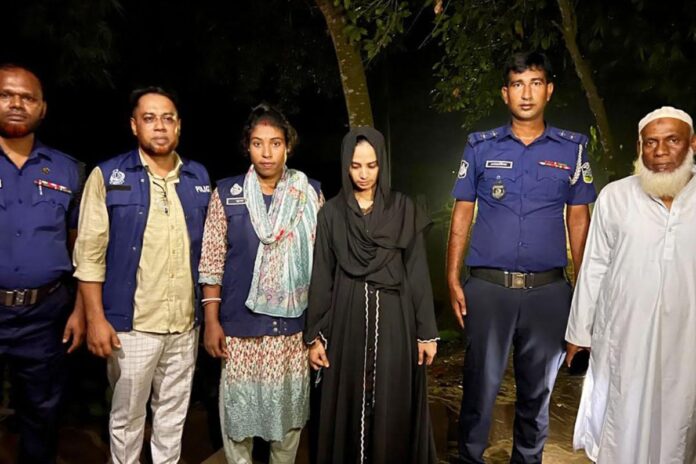 জামালপুরে অপহরণের ৯ ঘণ্টা পর নারীকে উদ্ধার করল পুলিশ