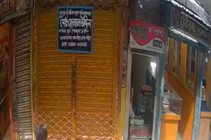 শ্রীপুরে দিনে-দুপুরে প্রকাশ্যে স্বর্ণের দোকানে লুটপাট