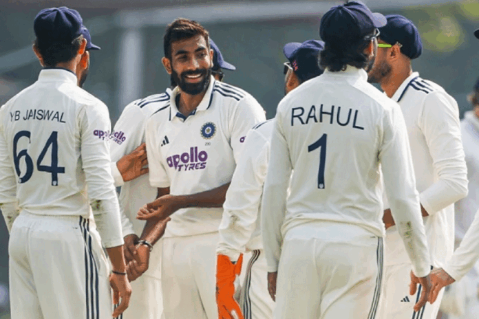 1763134743-246ed95454d12f21d9fc0259316b750d কলকাতায় বুমরাহর পেসে কাঁপল দক্ষিণ আফ্রিকা