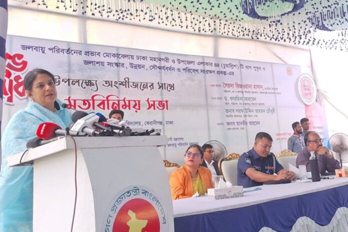 1763193811-fd107bec4a5eaaed6441a46280dcc929 ঢাকার ৪৪টি পুকুর ও জলাশয় সংস্কার কাজের উদ্বোধন করলেন পরিবেশ উপদেষ্টা