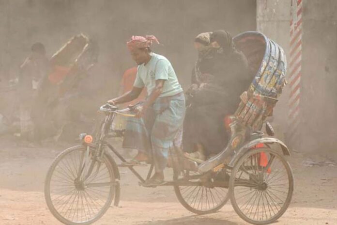 1763259649-6575830aadafecff4352ac3f5f9302a0 ঢাকার বাতাস আজও ‘অস্বাস্থ্যকর’, শীর্ষে দিল্লি