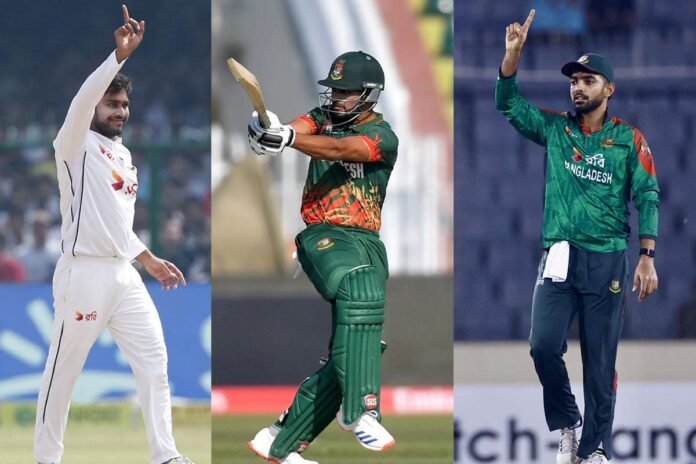 1763477761-b419e4d464257ca3318ef0c25fcf1851 বাংলাদেশ দলে তিন ফরম্যাটে তিন সহ-অধিনায়ক ঘোষণা