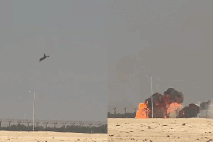 দুবাইয়ে তেজস যুদ্ধবিমান বিধ্বস্ত হয়ে পাইলট নিহত