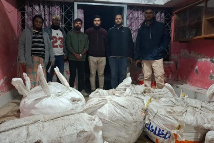 বরিশালে জাটকা ইলিশ জব্দ