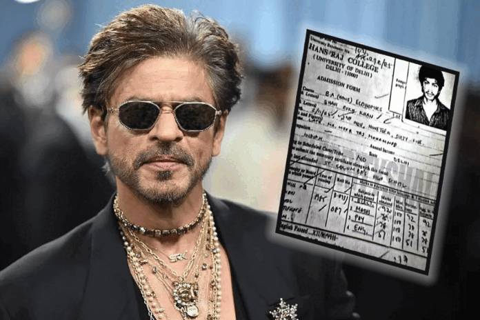 শাহরুখের মার্কশিট ভাইরাল: ইংরেজিতে পেয়েছিলেন ৫১, আর কোন বিষয়ে কত?